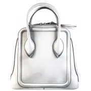 NEW ALEXANDER MCQUEEN North South Pinter Top Handle Leather Bag