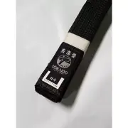 Tokaido Karate Martial Arts Black Satin Belt