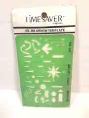 TimeSaver No. 304 Arrow Template New Old Stock