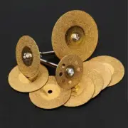 10Pcs Double Sided Diamond Glass Grinding Disc Ceramic Tile Cutting Disc Polish