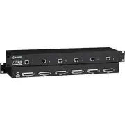 Black Box ServSwitch ACU1006RA KVM Extender Rackmount CAT5 6-Port Local