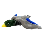 Kong Wild Low Stuff Duck Medium Dog Toy Shaking Squeaker Soft Dense Plush Pet