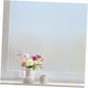 Window Privacy Film, Frosted Glass Window Film, Static 17.5" x 78.7" Pure