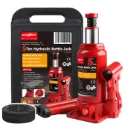 5 Ton Hydraulic Bottle Jack Automotive Car Repair Shop Lift Tool Rubber Jack-Pad