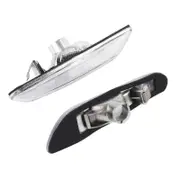 2PC White Side Marker Turn Signal Lights for BMW E90 E91 E92 E93 3 Series 2006-2011 No Bulb