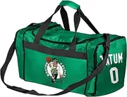 FOCO - NBA Officially Licensed Team and Player Duffel Gym Bag, Jayson Tatum, Duffel Bag