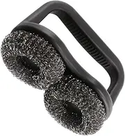 Grill Brush, Extra Strong BBQ Cleaner Accessories, Safe Wire Bristles Cleaning Brush for Gas/Charcoal Grilling Grates