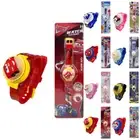 Spiderman Frozen Mario Cars Minnie Flashing Light 3D Glow Up Digital Watch Gifts