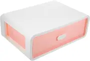 BCOATH Elegant Desk Storage Case Plastic Drawers Document Organizer Office Decor