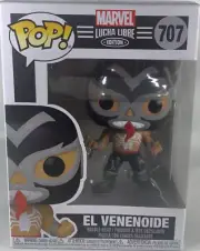 Funko Pop! Marvel Lucha Libre Edition #707 El Venenoide Venom Bobble-Head New