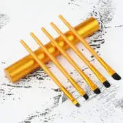 Makeup Brush Set Blush Brush Soft Portable Powder Eyeshadow Gift Gold