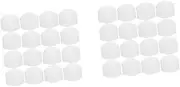 [WOFASHPURET] 2sets Infant Chef Hat Children's Disposable Chef Hat Soft Non-Woven for Baking Kitchen Playtime 25pcs*2