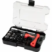 Supatool S5006 - Ratchet T Handle & Bit Set 24 Piece