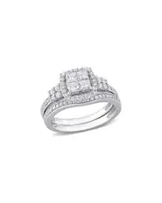 Rina Limor 10K 0.93 ct. tw. Diamond Halo Ring