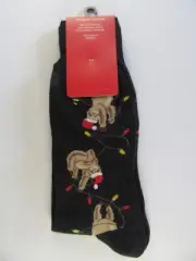 Davco Men's Christmas Socks - Sloth Design, 1 pair - Size 10-13