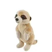 Pocketkins Eco Meerkat soft plush stuffed toy 5"/13cm Wild Republic