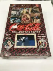 1993 Collect-A-Card Coca Cola Trading Card Series 1 Factory Box (36 packs)