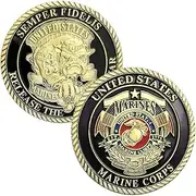 US Marine Corps Devil Dog Military Challenge Coin Gifts