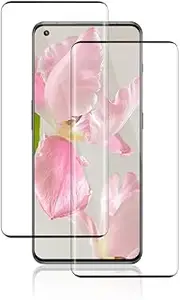[FOXZKISS] Pack of 2 Screen Protectors for OnePlus 11 Glass, Anti-Scratch for Film OnePlus 11 Protective Glass, 9H Hardness for OnePlus 11 Tempered Glass Film, for Panzer OnePlus 11 Screen Protector