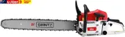 Chainsaw, 62Cc Cordless Petrol Hand Power Chain Saw Commercial Home Garden Farm