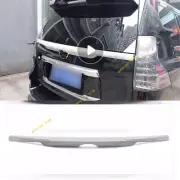 For Lexus GX460 2010-2023 White ABS Rear Trunk Spoiler Wing Lip Trim (for: Lexus)