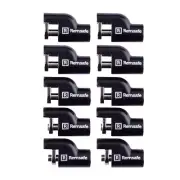 Box of 10 Remsafe Window Restrictors-Aluminium Sliding Locks LC888 / LCVENLOCK