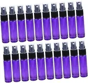 FOYTOKI Travel Essential Oil Perfume Bottle Set 20pcs 10ml Glass Spray Bottles
