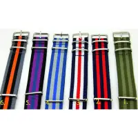 在飛比找蝦皮購物優惠-22mm~Nylon Watch Strap 尼龍NATO 