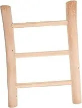 HOOTNEE Mini Rustic Hand Towel Stand for Efficient Organization Decorative Display Bathrooms and Kitchens Natural Wooden Design for Stylish Home Decor