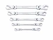 Gearwrench 89100 - Flarenut Wrench Set 5 Piece AF