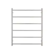 Radiant Brushed 700 x 830mm Round Non Heated Towel Rail BRU-LTR01-700