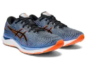 ASICS Men's 8 M GEL-CUMULUS® 24 Running Shoes in Black/Shocking Orange