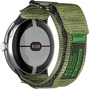 [torbollo] Stretch Nylon Band Compatible with Google Pixel Watch 2 2023 / Pixel Watch 2022, Elastic Replacement Strap for Google Pixel Smart Watch Bands Accessories Men Women.