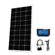 Solar Panel Kit 350W 12V Mono Caravan Power Charging Controller USB Waterproof