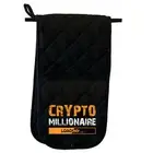 Millionaire Loading Bitcoin Novelty Mitt Kitchen Glove Mitts Double Oven Gloves