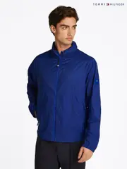 Tommy Hilfiger Blue Tech Lightweight Jacket (F55733) | $415