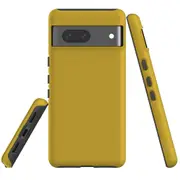 For Google Pixel 7 Case Tough Protective Cover Metallic Gold
