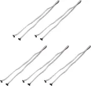 uxcell 5 Pcs IDC Flat Ribbon Cable, 2.54mm Pitch 12mm Width 100cm Long 10 Pin FC to FC Flat Ribbon Connector Jumper Wire for PC, LED Displays