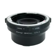 XPimage 0.71x Focal Reducer for Mamiya 645 Lens to Leica L SL2 Lumix S5II Camera