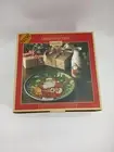 (Set Of 2) Christmas Tree Plate and Bottle Set 8.5" Porcelain Cookies for Santa