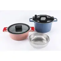 在飛比找蝦皮購物優惠-Neoflam Smart Cook系列低壓悶煮鍋雙鍋組(電