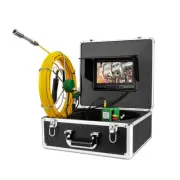 9"LCD DVR 40M Waterproof Drain Sewer Pipe Inspection Camera System 8GB TF Card