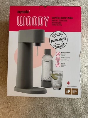 Brand New MySoda Woody sparkling water maker