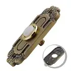 Sturdy Wired Push Button Doorbell with LED Light and Antique Bronze Finish