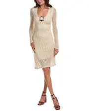 Bebe Open Knit Maxi Dress