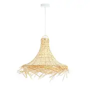 Lexi Lighting Kaia Rattan Pendant Light