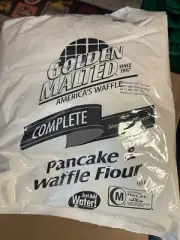 GOLDEN MALTED Original WAFFLE & PANCAKE FLOUR MIX 5 lb + FREE SHIPPING!