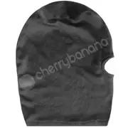 Ouch Black Velvet Mask With Mouth Opening