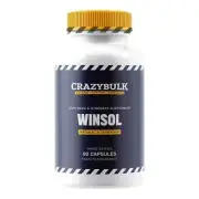 CrazyBulk WINSOL (WINSTROL) Alternative for Lean Mass & Strength 90caps - Pack 5