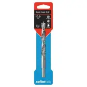 Sutton D5001000 10mm Brad Point Drill Bit / Wood Bit HSS W Point Carded